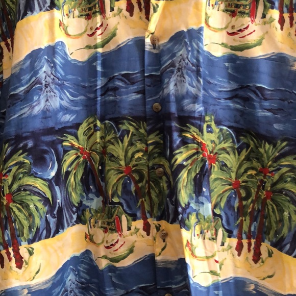 🏝 Kahala by Nordstrom Hawaiian Island Shirt - Picture 3 of 7